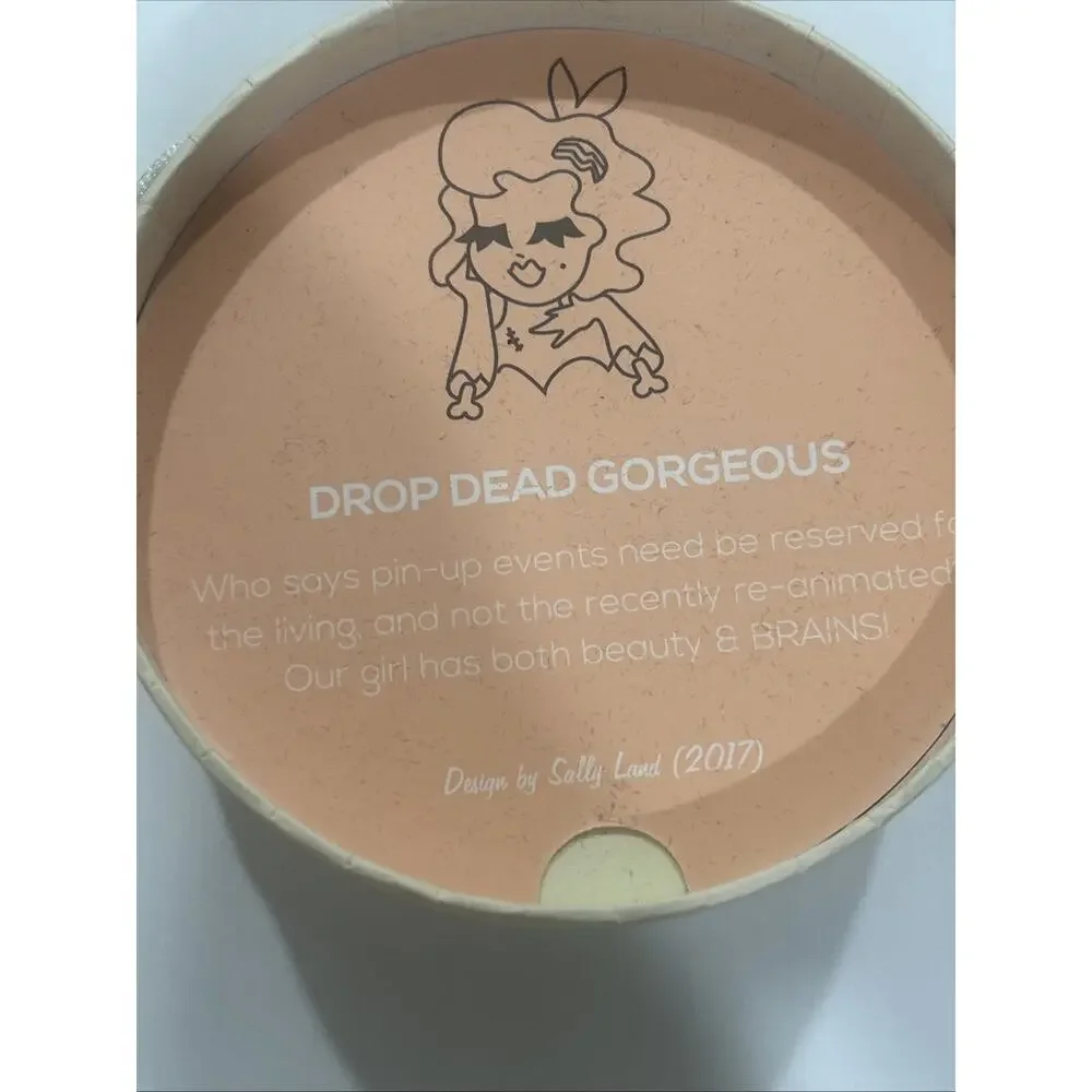 Erstwilder Drop Dead Gorgeous Brooch NIB First Edition Sally Land 2017 Pinup